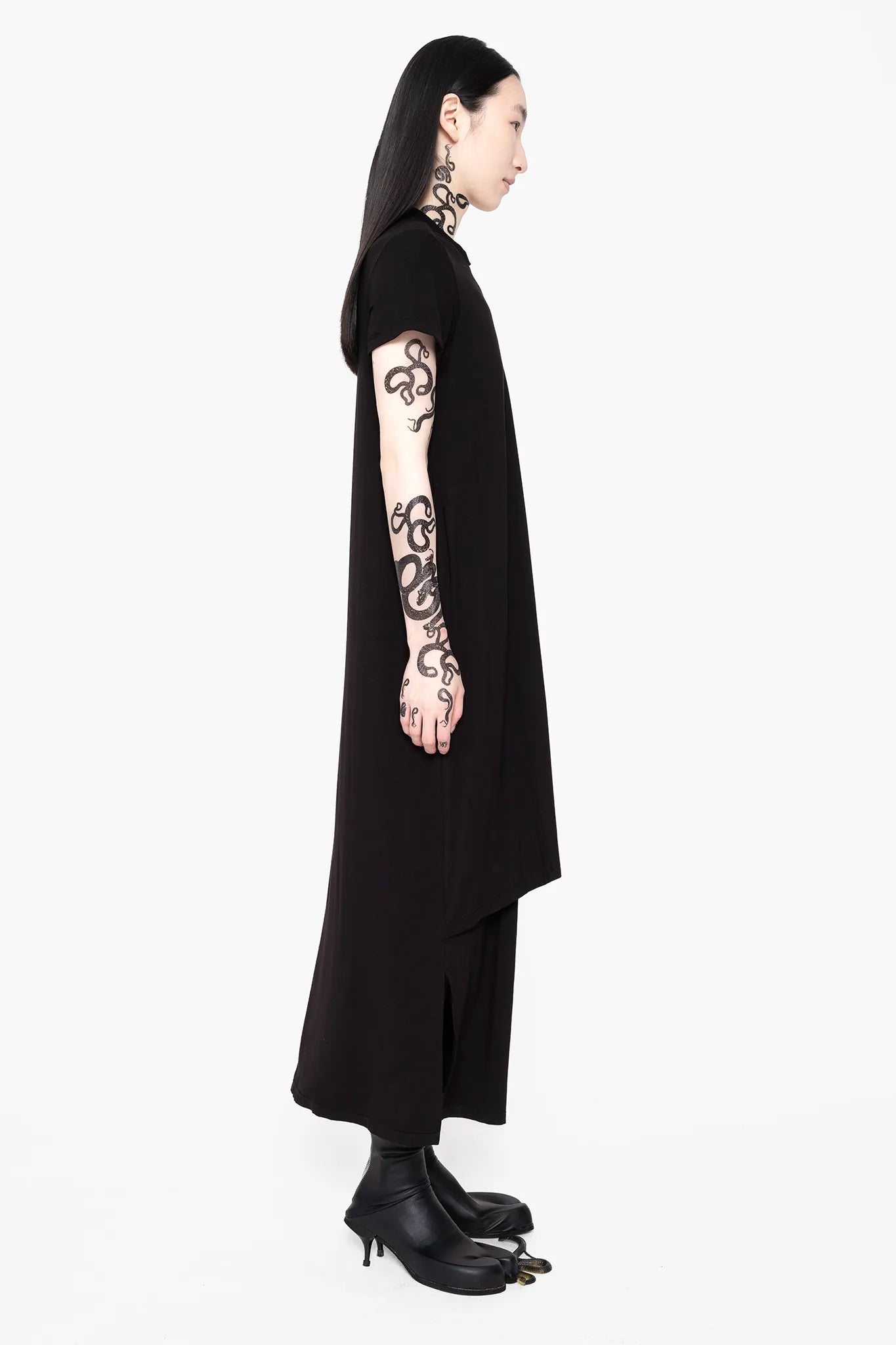 MELITTA BAUMEISTER Pierce Jersey Dress Black
