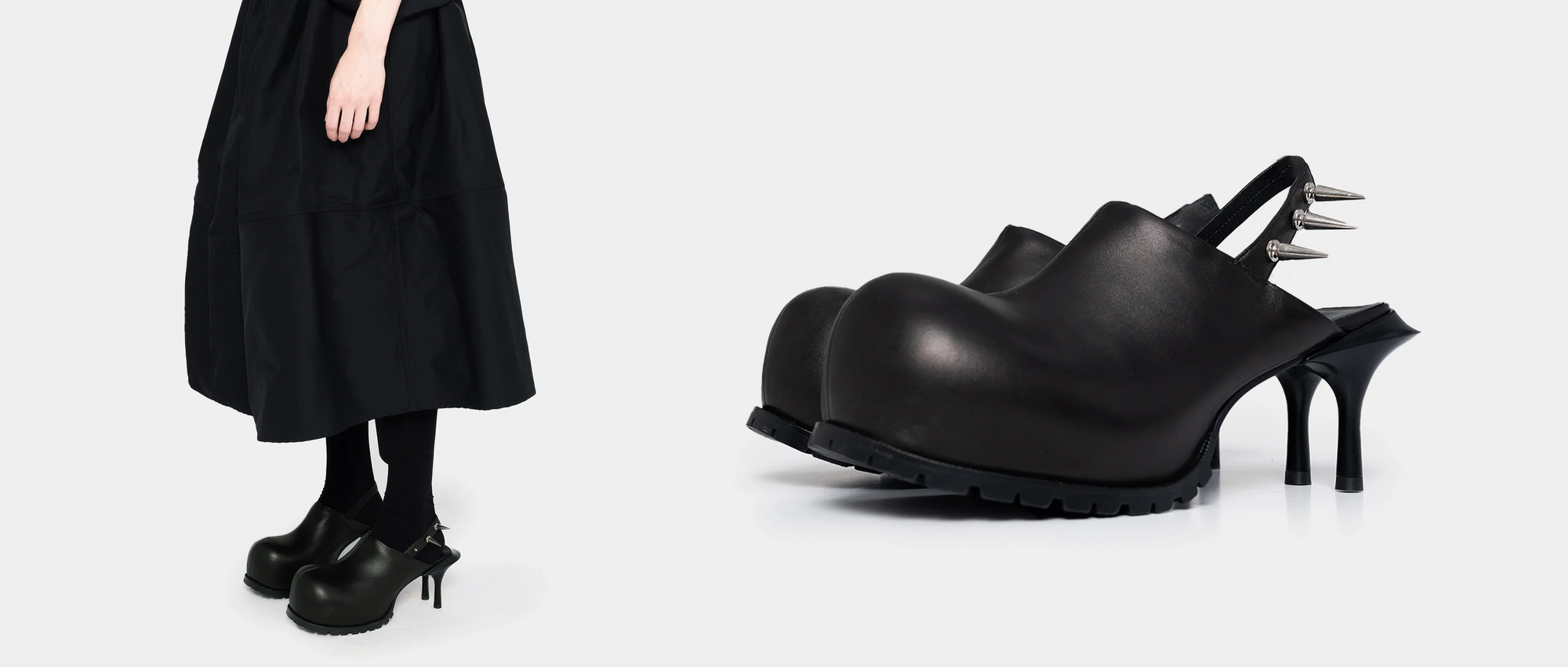 black-shoes-with-double-heel-spikes