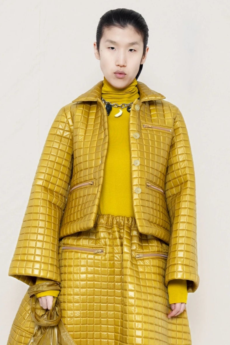 GOLD'ISH QUILT SHIRT JACKET