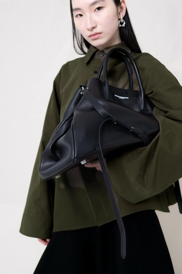 BLACK A-LINE SHOPPER