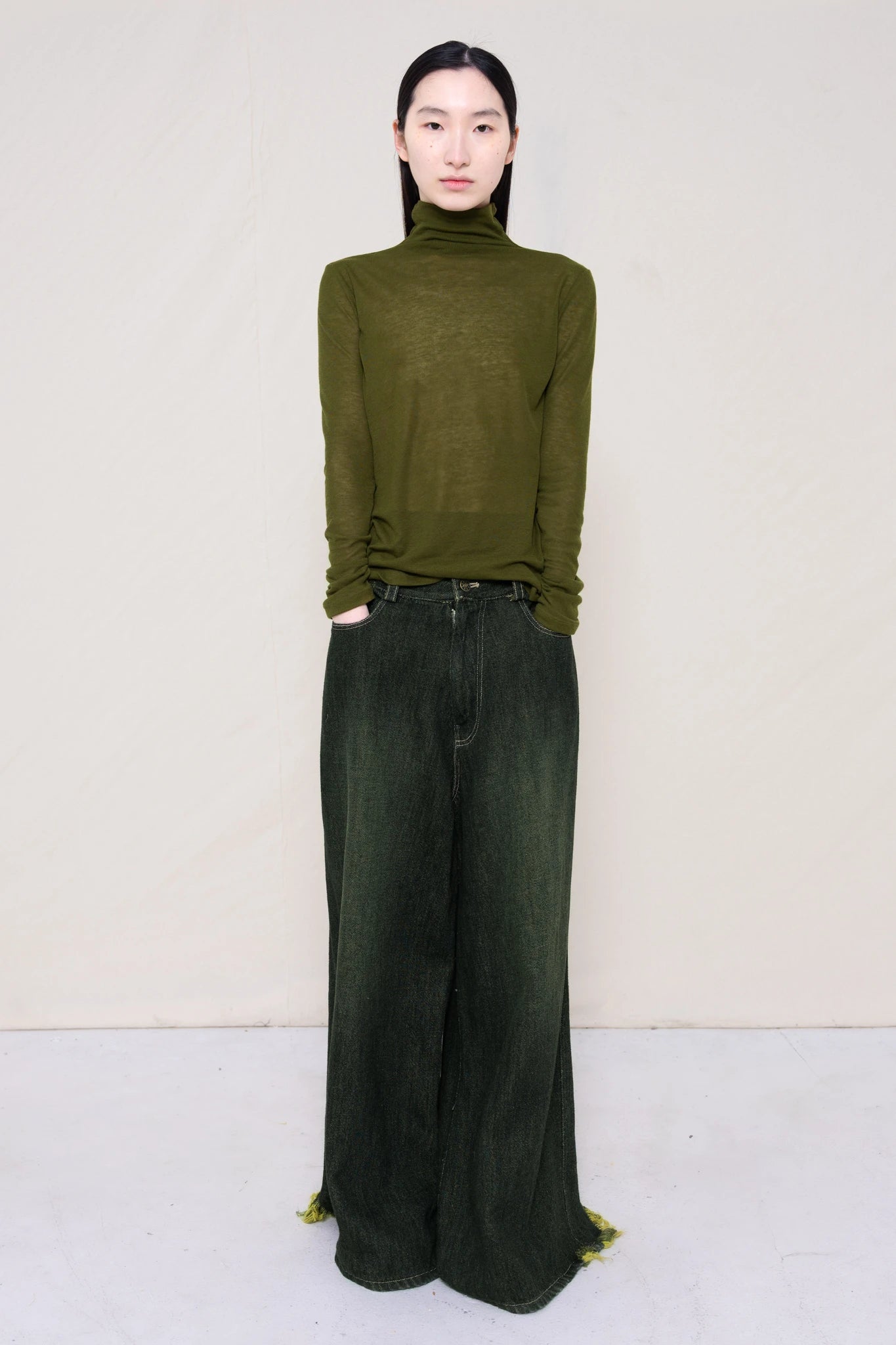 MOSS LONG SLEEVE TURTLENECK