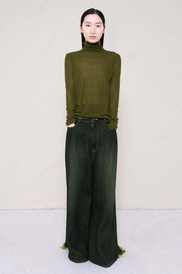 MOSS LONG SLEEVE TURTLENECK