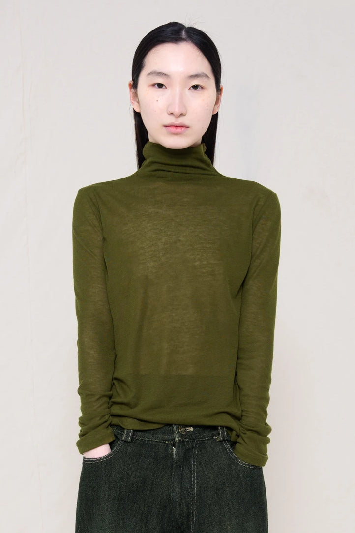 MOSS LONG SLEEVE TURTLENECK