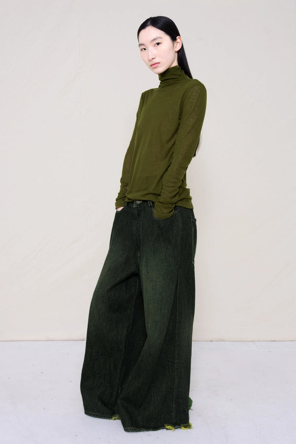 MOSS LONG SLEEVE TURTLENECK
