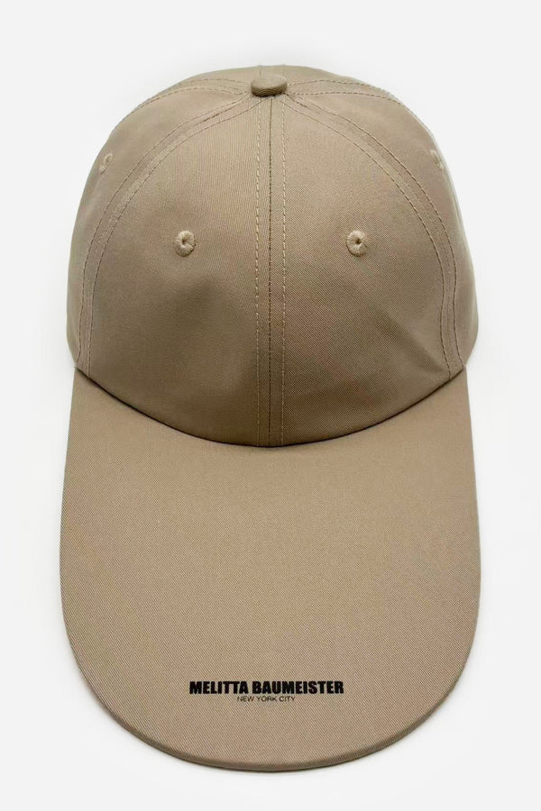 BEIGE LONG CAP
