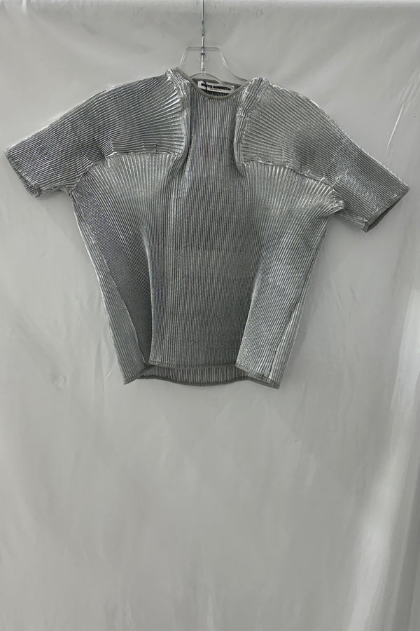 PLEATED TEE
