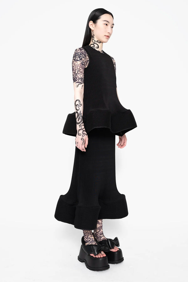 MELITTA BAUMEISTER Ripple Wavy Tank Black