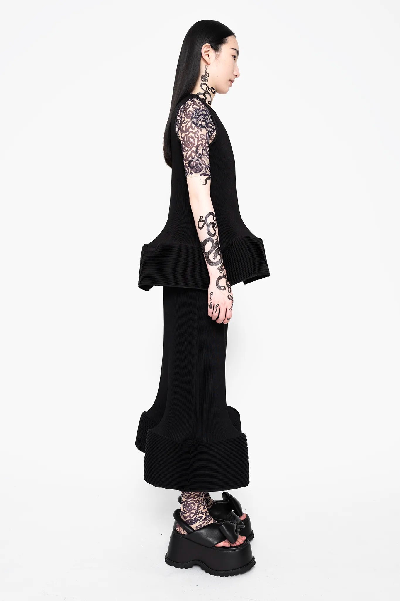 MELITTA BAUMEISTER Ripple Wavy Tank Black