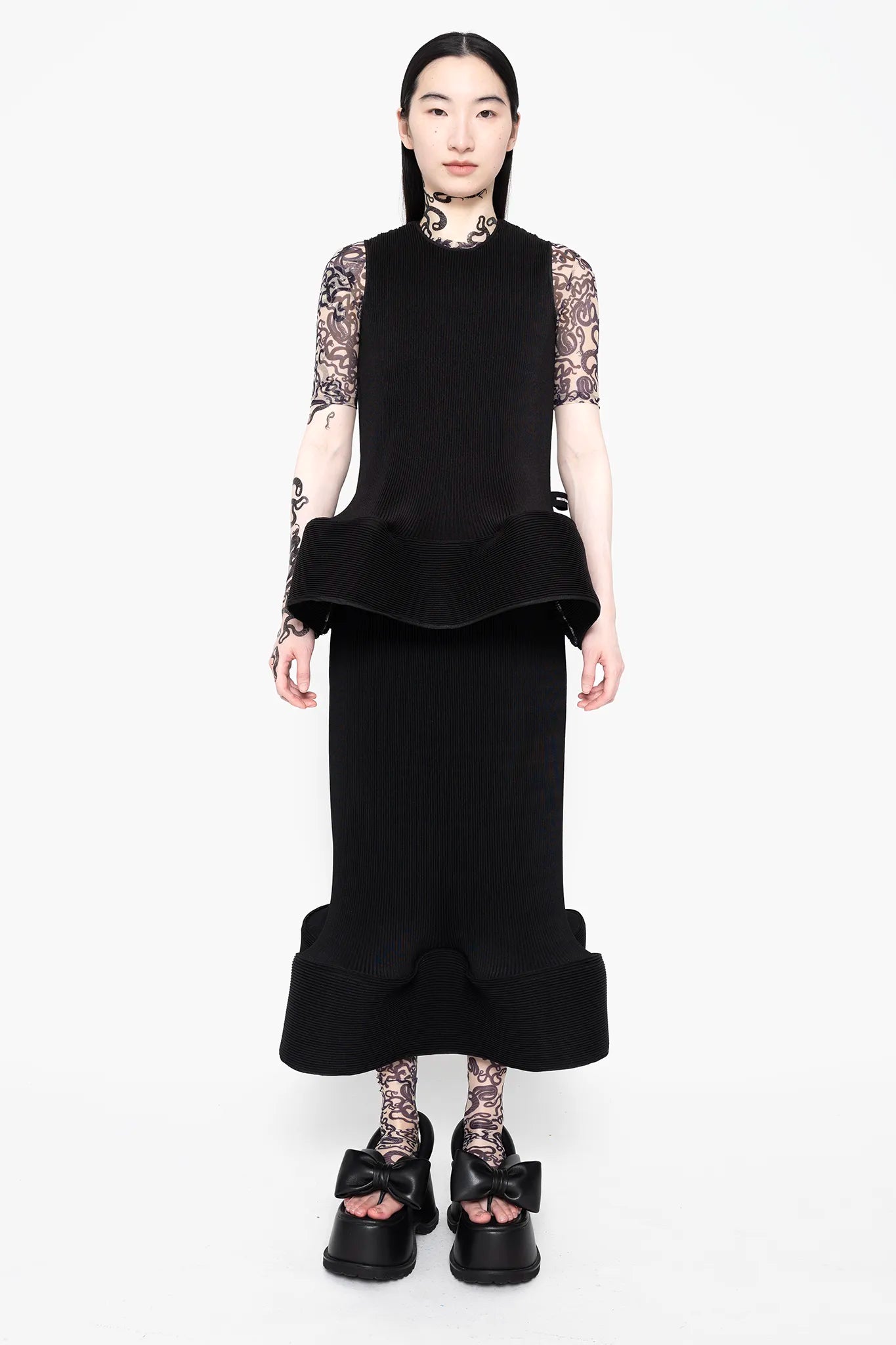 MELITTA BAUMEISTER Ripple Wavy Tank Black