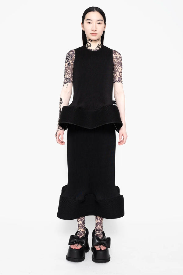 MELITTA BAUMEISTER Ripple Wavy Tank Black