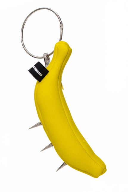 MUSTARD LIME SPIKEY BANANA TOTE