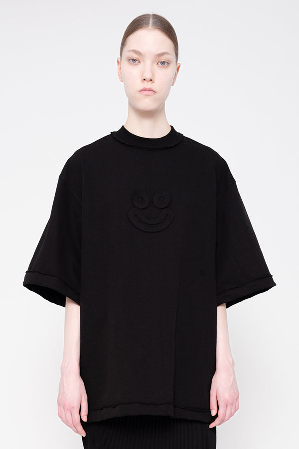 BLACK BIG TEE