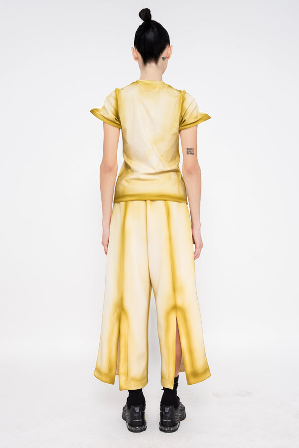 INVERTED IVORY GLOW BABY POINTY TEE