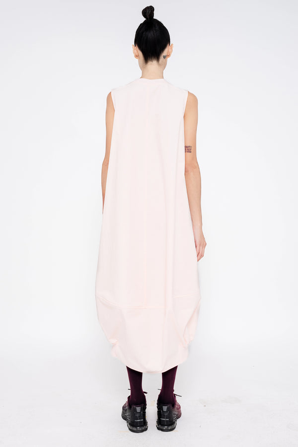 PALE PINK FRONT POCKET DRESS