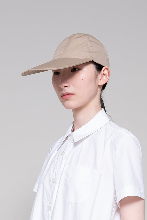 BEIGE LONG CAP