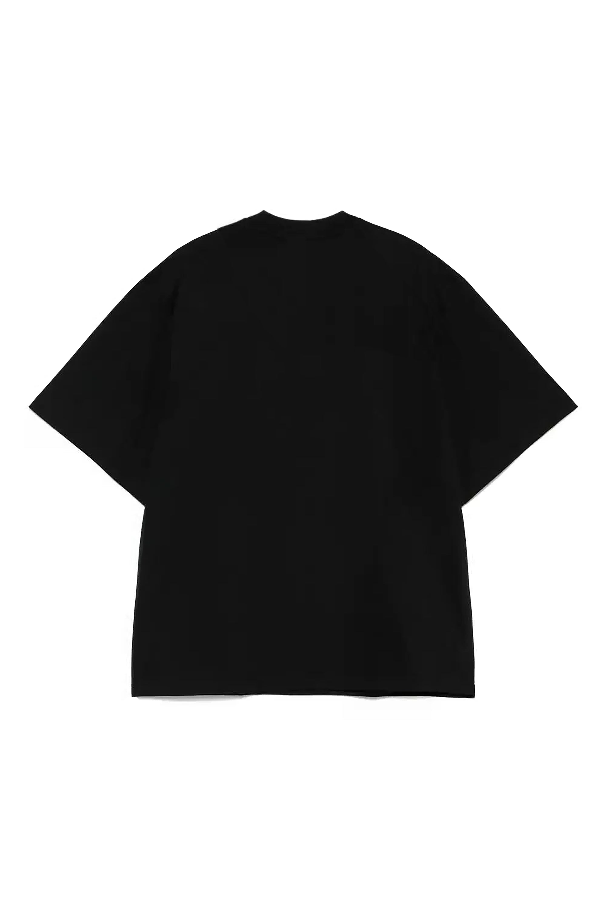BLACK RAGLAN RUNNER BIB TEE