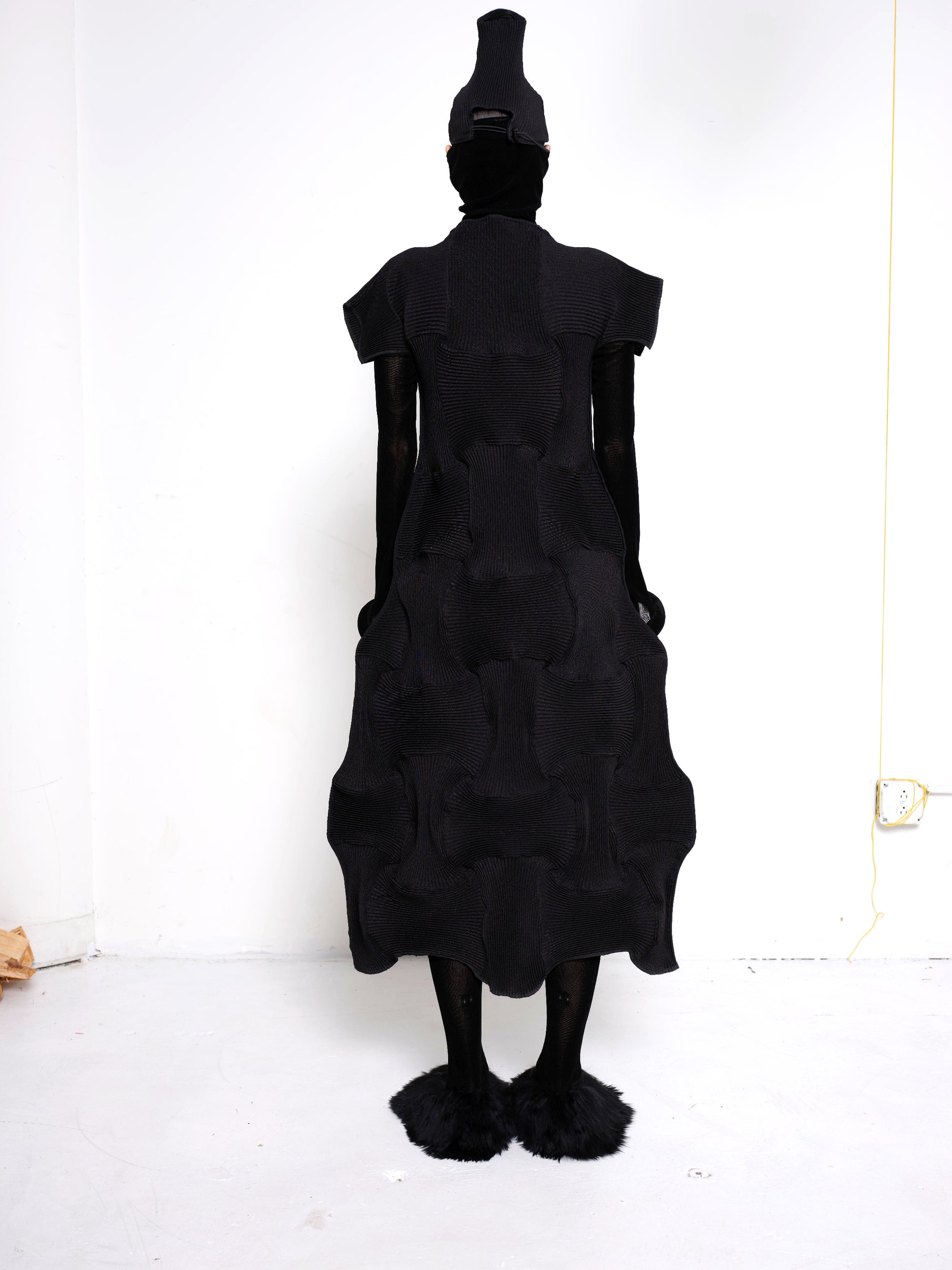 A-line Waffle Dress